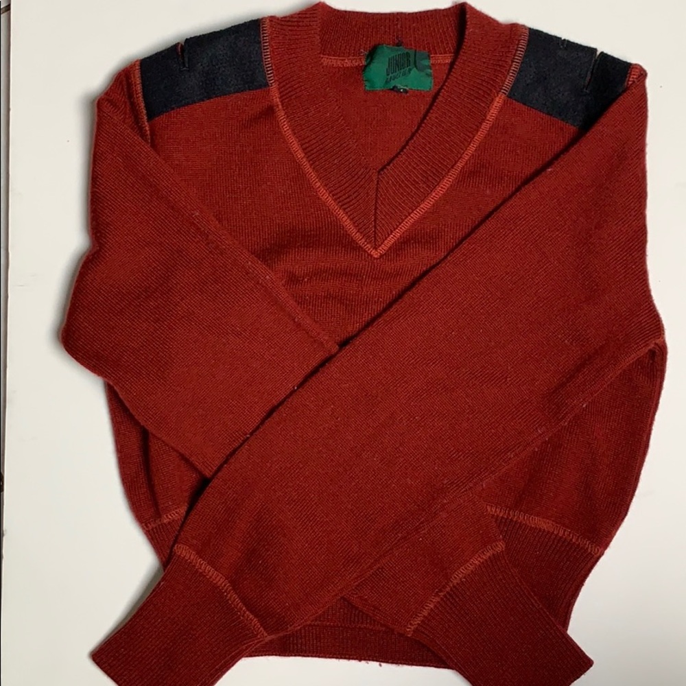 Junior Gaultier Burgundy sweater Size medium